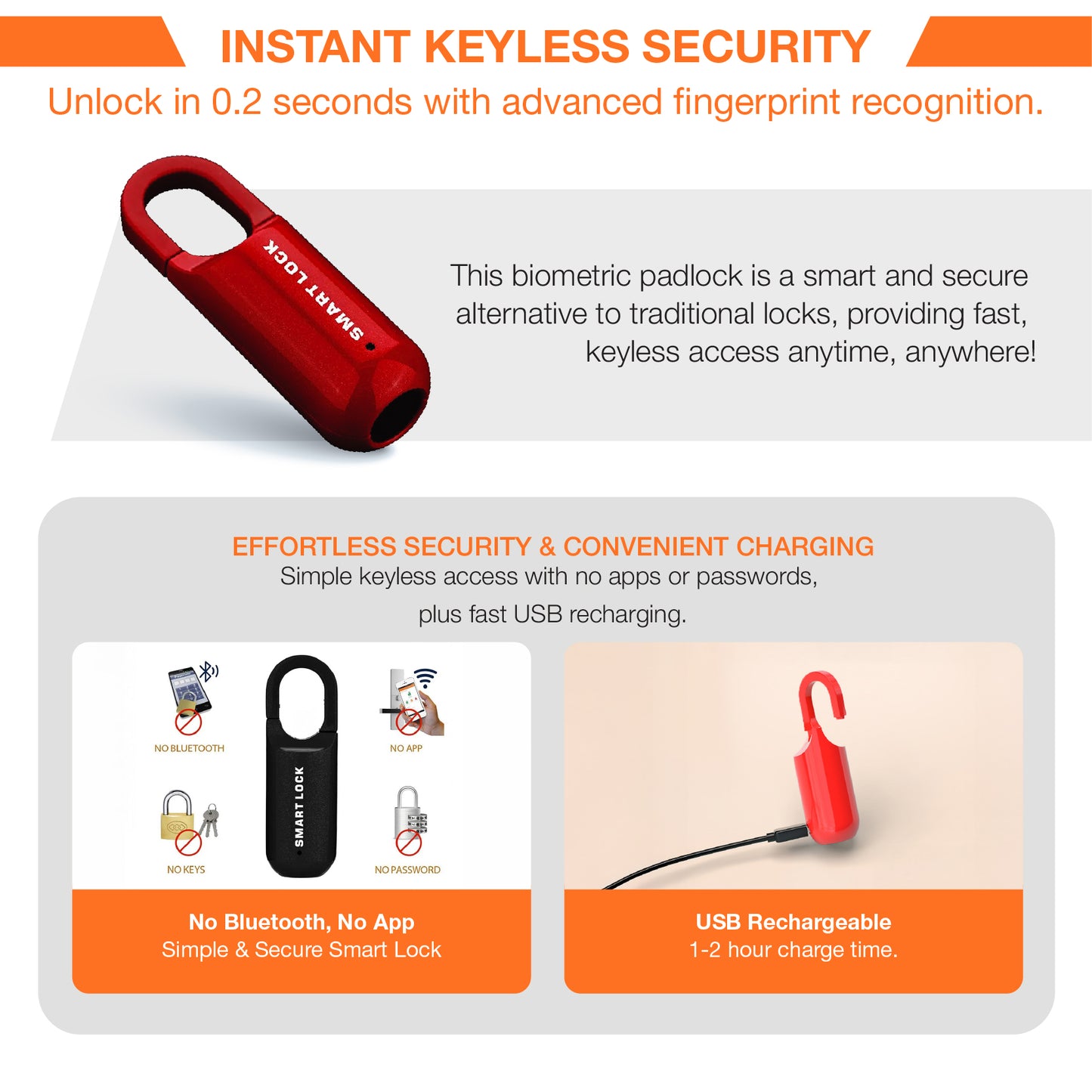 NEXOLOCK™ FINGERPRINT LOCK